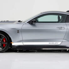 Shelby Schwellerstreifen Vinyl-Aufkleber Set für Musclecar Musclecarmodel_2