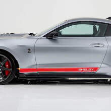 Shelby Schwellerstreifen Vinyl-Aufkleber Set für Musclecar Musclecarmodel_3