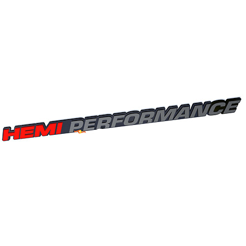 HEMI LEISTUNGSFÄHIGES Motorhaubenemblem 3D-Emblem für Dodge Ram 1500 Truck 5.7L V8 Hemi
 1