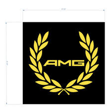 AMG Racing Kranz Universeller Vinyl-Aufkleber für Mercedes-Benz S-Klasse_2