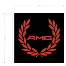 AMG Racing Kranz Universeller Vinyl-Aufkleber für Mercedes-Benz S-Klasse_3