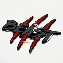 Beast Claw Scratch Kotflügel 3D Abzeichen Emblem_7