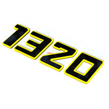 1320 HEMI Kotflügel-Emblem 3D Abzeichen
 2
