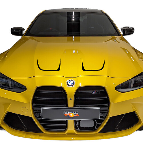 Hutentlüftung Vinyl-Aufkleber im Stil für BMW M4 M3 G80 G82 G83
