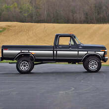 Retro Verlaufer Vintage Seitenaufkleber Vinyl decal für Musclecar truck Ranger Lariat_2