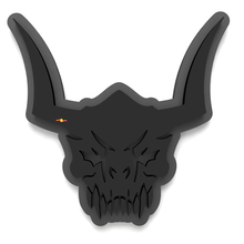 Schädel Monster Heckklappe Kotflügel Emblem 3D Abzeichen
 4
