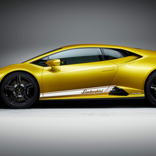 Seitenstreifen Grafiken Racing Vinyl Aufkleber für Lamborghini Huracan Evo 2
 2