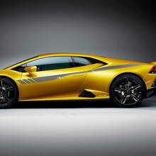 Seitliche Streifen Grafik Racing Vinyl Aufkleber Sticker Grafik 2 für Lamborghini Huracan Evo 2