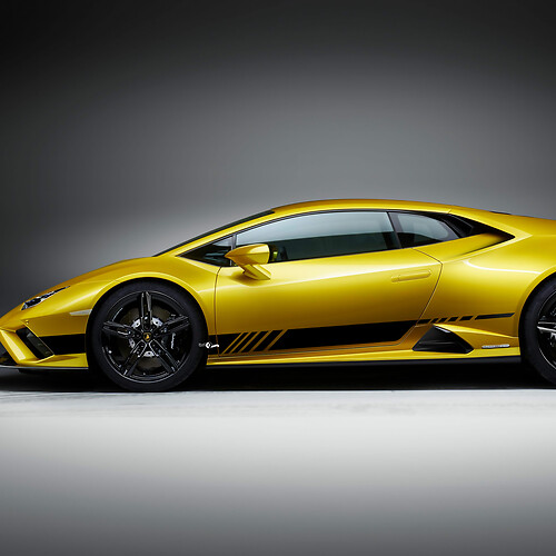 Seitenstreifen Grafiken Racing Vinyl Aufkleber für Lamborghini Huracan Evo 5
