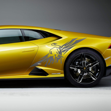 Seitenheckfender Bull Graphics Racing Vinyl Aufkleber Grafiken für Lamborghini Huracan Evo
 2