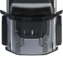 Motorhaubenfolien-Aufkleber 2 für Ford Bronco Raptor 2