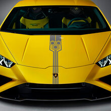 Motorhaubenstreifen Racing Vinyl Aufkleber Grafiken für Lamborghini Huracan Evo
 2