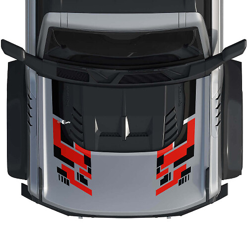 Motorhauben-Wrap-Grafikaufkleber für Ford Bronco Raptor