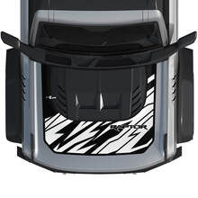 Haube Bronco Raptor Wrap Grafik Aufkleber für Ford Bronco 2 Farben 2
 2