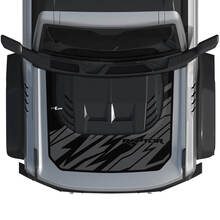 Haube Bronco Raptor Wrap Grafik Aufkleber für Ford Bronco 2 Farben 2
 3