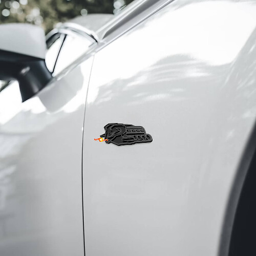 Symbol des Protests Front-Kotflügelemblem 3D-Abzeichen für den Dodge Ram 1500 von 2026
