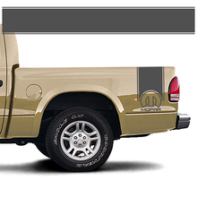 Rückseitige Seitenband-Bettdeckel-Aufkleber Mopar-Grafiken passen zu Dodge Dakota
 3
