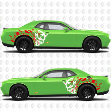 SRT Hellcat mit Blutseite Heckkotflügel-Aufklebern Grafiken für Dodge Charger oder Challenger
 2