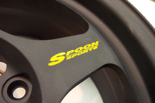Spoon Sports Style Felgen-Speichen Vinyl-Aufkleber Set Für Honda