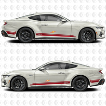 Shelby Seitenschweller-Türstreifen-Rennabziehbilder für Ford Mustang
 2