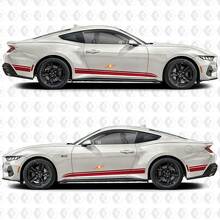 Racing-Stil Seitenstreifen Vinyl-Aufkleber für Musclecar Musclecarmodel_2