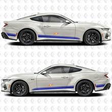 Racing-Stil Seitenstreifen Vinyl-Aufkleber für Musclecar Musclecarmodel_3