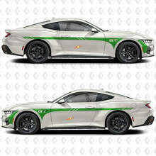 GT Seiten Racing-Streifen Vinyl Aufkleber Sticker Grafik für Musclecar Musclecarmodel GT 2