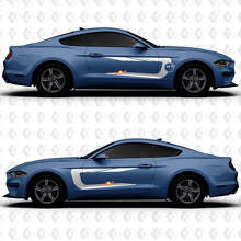 Seitentüren Rennstreifen Vinyl-Aufkleber Grafik für Musclecar Musclecarmodel GT 3