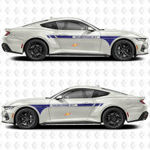 GT Racing Streifen Seitentüren Vinyl Aufkleber Set für Musclecar Musclecarmodel GT_2