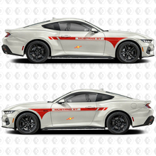 Mustang GT Seitentürstreifen Renn-Decals Aufkleber für Ford Mustang GT
 3