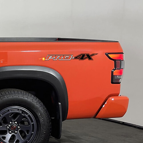 PRO-4X Off-Road Seitenwand Vinylaufkleber Set für Nissan Frontier und Titan