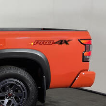PRO-4X Off-Road Seitenwand Vinylaufkleber Set für Nissan Frontier und Titan_2