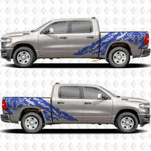  Bull Head Splash Seitentüraufkleber Abziehbilder Grafiken für Dodge RAM 1500 2500 3500 3
