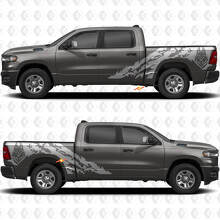 Wolf Schlammspritzschutz Seiten Vinyl-Aufkleber für Dodge Ram 1500_2
