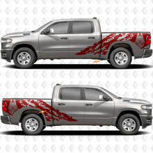 Wolf Schlammspritzschutz Seiten Vinyl-Aufkleber für Dodge Ram 1500_3