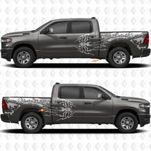 Spider- und Splash-Seiten-Vinyl-Aufkleber-Set für Dodge Ram 1500_2