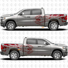 Spider- und Splash-Seiten-Vinyl-Aufkleber-Set für Dodge Ram 1500_3