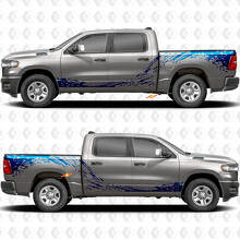 Schlammspritz-Grafiken Seitliche Vinyl-Aufkleber Set für Dodge RAM 1500_3