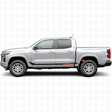 Racing Line Tür- & Schwellerstreifen aus Vinyl für Chevrolet Colorado 3. Generation 2023-2026_2