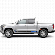Racing Line Tür- & Schwellerstreifen aus Vinyl für Chevrolet Colorado 3. Generation 2023-2026_3