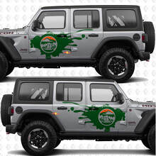 Berge Natur Overland Seiten Vinylaufkleber für Jeep Wrangler_3