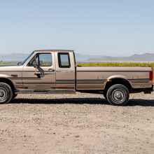 Retro Pin-Streifen-Streifen-Aufkleber-Kit - Seitenwand Vinyl-Aufkleber-Set Seiten-Designs für Ford F250 1992 Super Cab 2