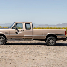 Retro Pin-Streifen-Streifen-Aufkleber-Kit - Seitenwand Vinyl-Aufkleber-Set Seiten-Designs für Ford F250 1992 Super Cab 3