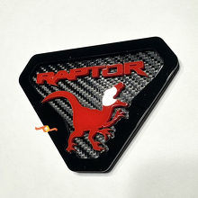 Raptor Edition Kotflügel-Embleme Heckklappen-Emblem 3D-Emblem Carbon-Hintergrund 2