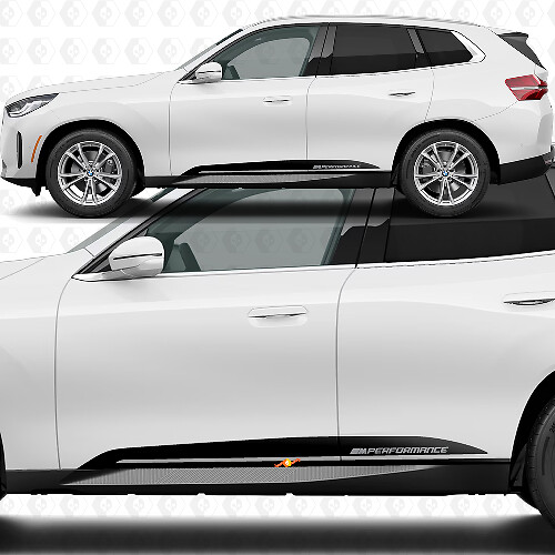 Seitentür-Streifen M Performance Dekor-Kit für BMW X3 G45 1