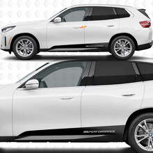 M Performance Seiten-Tür-Schwellerstreifen Aufkleber Set 2 für BMW X3 G45 2