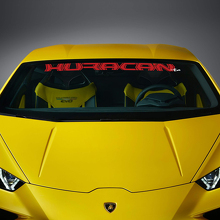 Windschutzscheiben-Beschriftungs-Vinyl-Aufkleber-Sticker-Grafiken für Lamborghini Huracan Evo 3