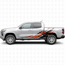 Abgenutzte Lackschutz- und Seitenbett-Vinylstreifen für Chevrolet Colorado 3. Generation 2023-2026_2