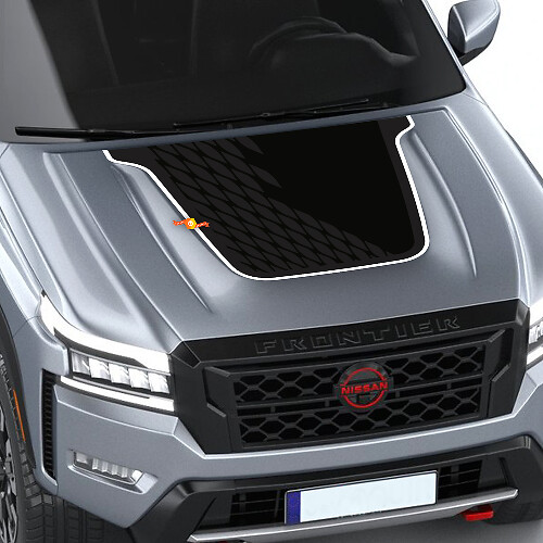 Motorhauben-Abdeckfolien Aufkleber Grafiken für Nissan Frontier Pro 4X