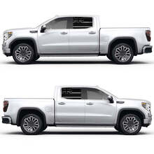 Hawaiianische Flagge Seitenfenster Vinyl-Aufkleber für GMC Sierra 3